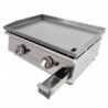 Arilex - Plancha a gas 60 cm acero laminado 6 mm 60PGLN