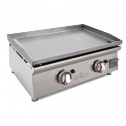 Arilex - Plancha a gas 60 cm acero laminado 6 mm 60PGLN