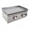 Arilex - Plancha a gas 60 cm acero laminado 6 mm 60PGLN