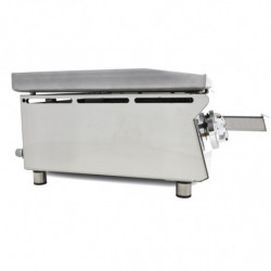 Arilex - Plancha a gas 60 cm acero laminado 6 mm 60PGLN