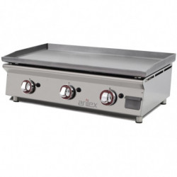 Arilex - Plancha a gas 80 cm placa 6 mm 80PGLN