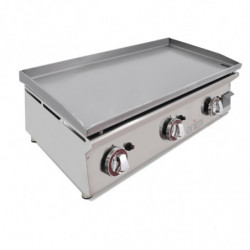 Arilex - Plancha a gas 80 cm placa 6 mm 80PGLN