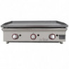 Arilex - Plancha a gas 80 cm placa 6 mm 80PGLN