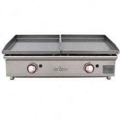 Arilex - Plancha a gas serie DUO laminada 6 mm 4040PGLLN