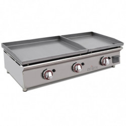 Arilex - Plancha a gas DUO (60 laminado + 40 laminado) 6040PGLLN
