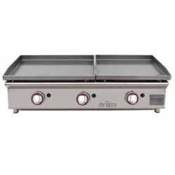 Arilex - Plancha a gas DUO (60 laminado + 40 laminado) 6040PGLLN
