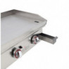 Arilex - Plancha a gas acero rectificado 15 mm 60PGRN